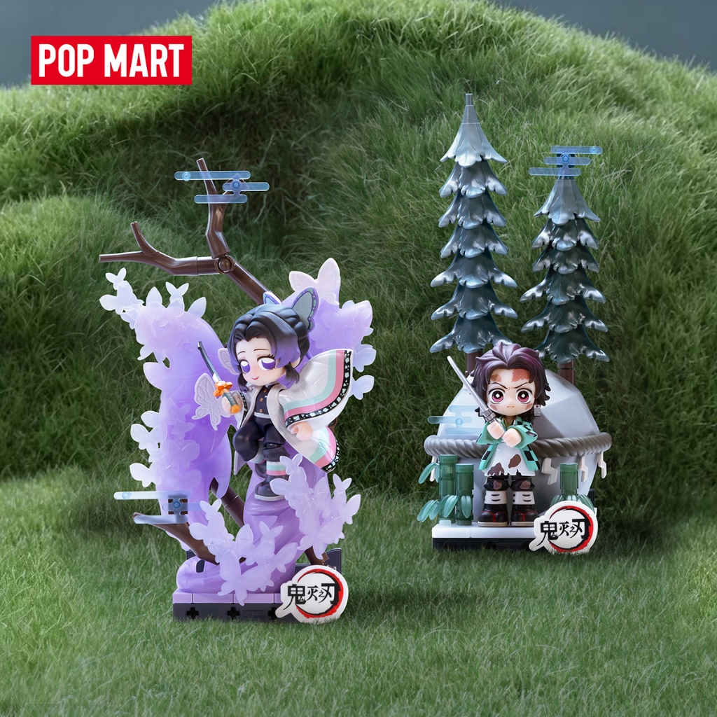 POP MART Demon Slayer Unwavering Resolve Arc Series Block Figures（whole set）