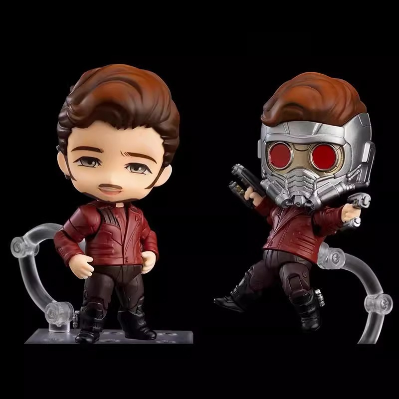 Avengers 1426D3 Star Lord Q Version Nendoroid เคลื่อนย้ายได้ Face-Chang ตุ๊กตาอะนิเมะ