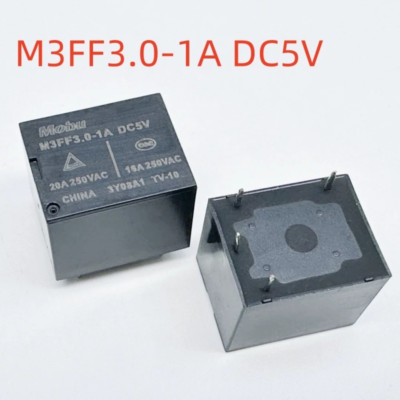รีเลย์ M3FF3.0-1A DC5V 4 ขา 20A