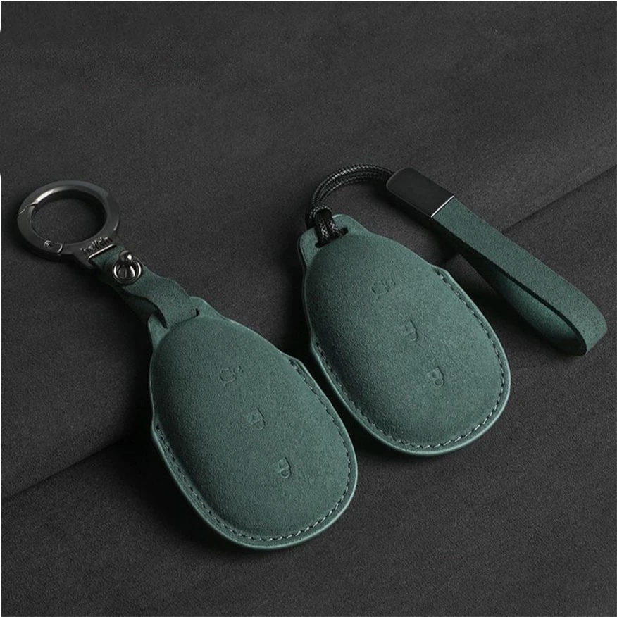 SUEDE Changan NEVO Q05 เคสกุญแจ / A07 ปลอกกุญแจรถ Q07/A06 ฝาครอบกุญแจและหัวเข็มขัด