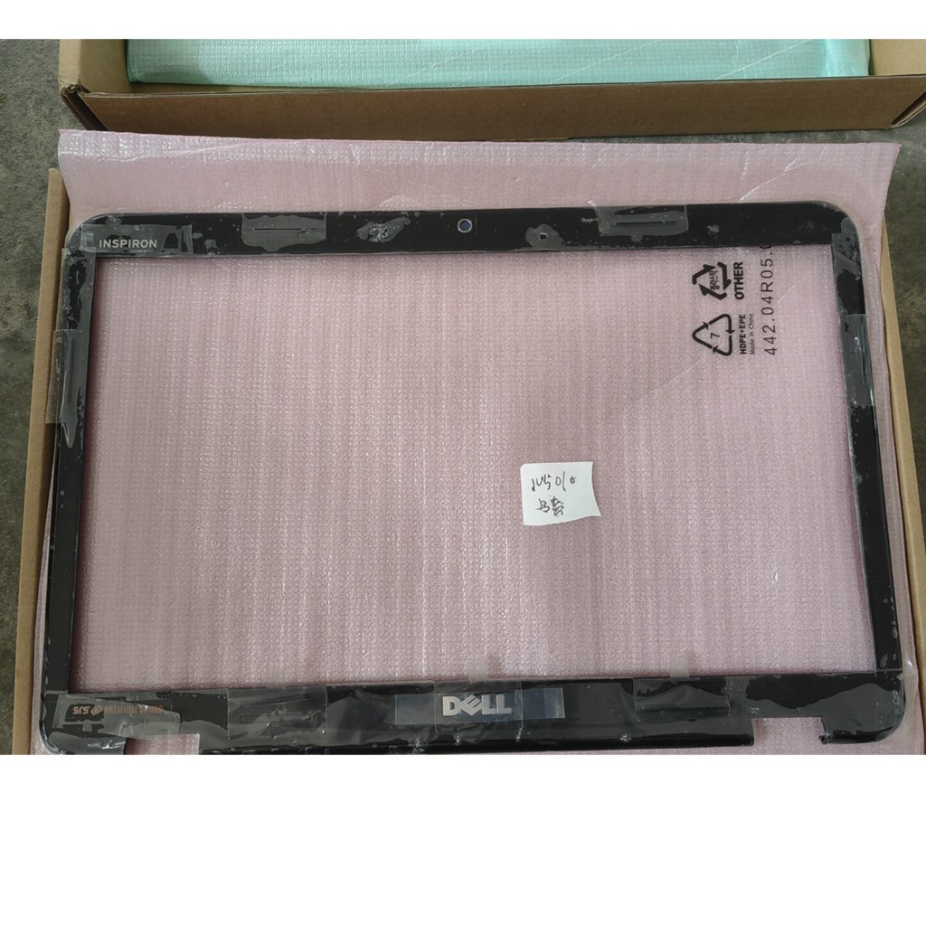 ใหม่สําหรับ DELL 15R N5010 M5010 M501R LCD bezel case ฝาครอบด้านหน้า 058JM7