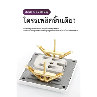 เครื่องมือซ่อมแซมกล่องสวิตช์มัลติฟังก์ชั่นรุ่น 118 รุ่นนี้ใช้แก้ไขเต้ารับติดผนังพร้อมสกรู 4 มม. มันแข็งแรงทนทานและติดตั้งง่ายป้องกันการหลุดง่าย