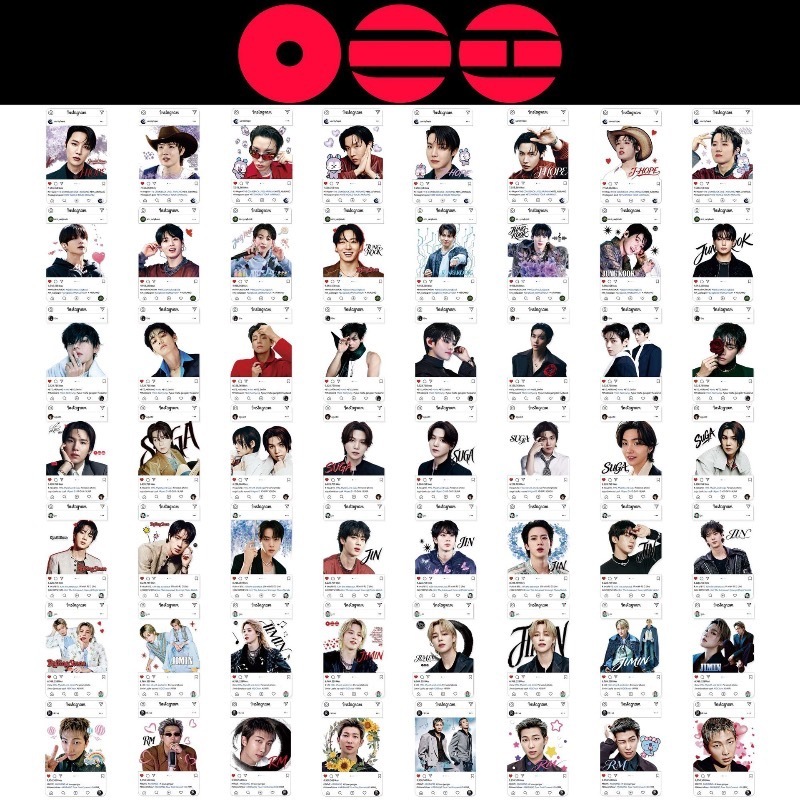 การ์ด PVC BTS Bangtan Boys ARIRANG, V JUNGKOOK JIMIN Returns SOLO การ์ด PVC