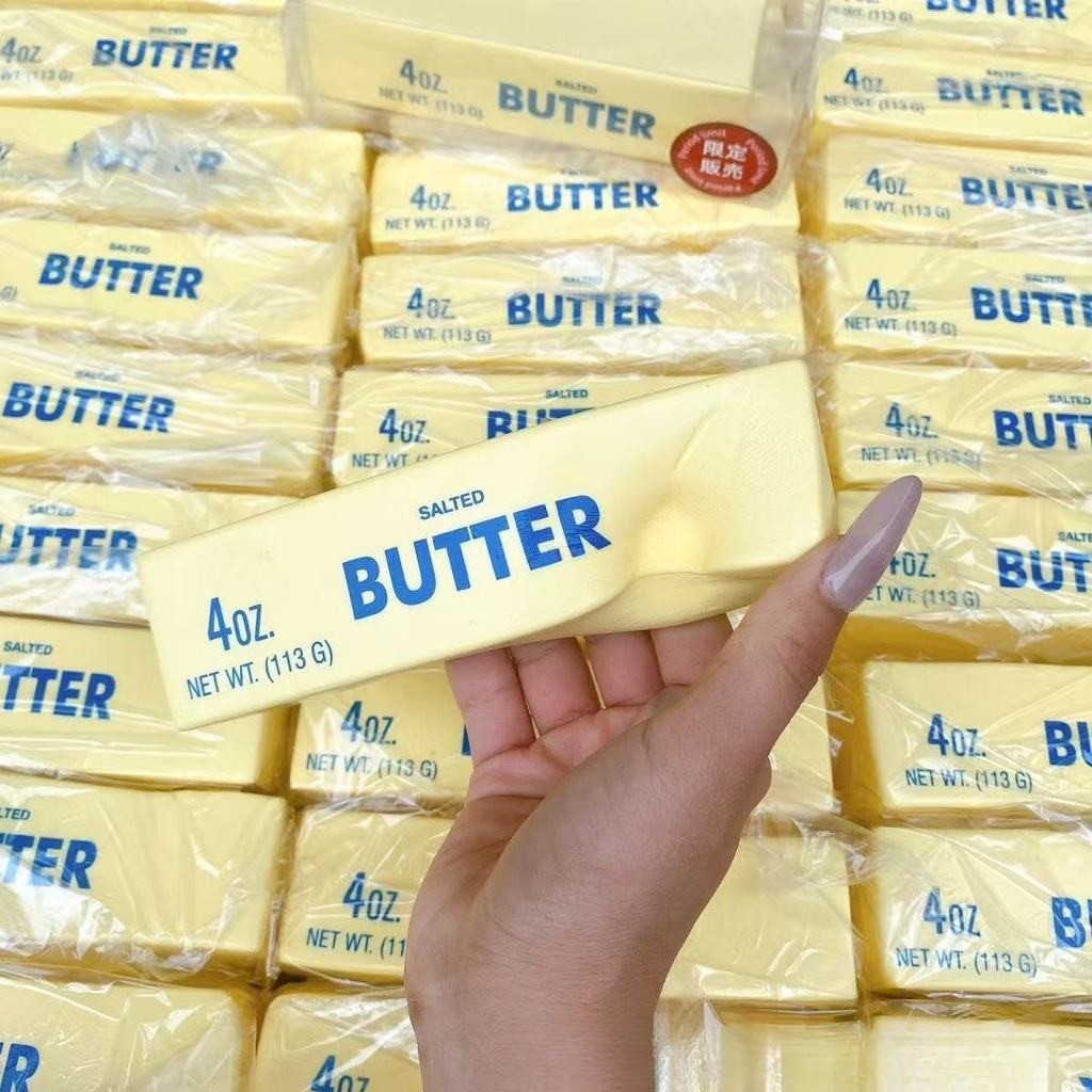 ของเล่นบีบอัด อัดแท้เนย แบบถุง สัมผัสนุ่มลื่นมาก จำลอง คืนตัวช้า