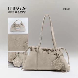ของใหม่มือ แท้100% MERGE IT BAG 26 กระเป๋าสะพายข้างแบรนด์ไทย 4 colors พร้อมส่ง📍