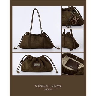 ของใหม่มือ แท้100% MERGE IT BAG 26 กระเป๋าสะพายข้างแบรนด์ไทย 4 colors พร้อมส่ง📍
