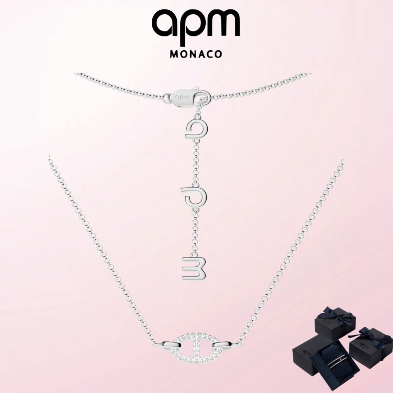 เครื่องประดับ APM ขายร้อน (พร้อมกล่อง) คุณภาพสูงหรูหราวันหยุดรักของขวัญ Maille Marine สร้อยคอ
