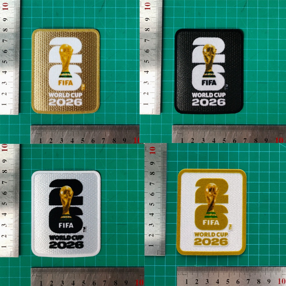 ใหม่ 2026 แพทช์แขนฟุตบอลโลก, ขนาดผู้ใหญ่, แพทช์ฝูง & เจอร์ซีย์หมายเลขจดหมายสติกเกอร์ถ่ายเทความร้อน, อุปกรณ์เสริมเสื้อฟุตบอล