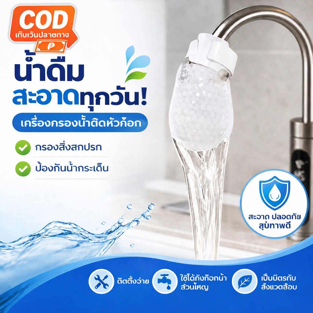 10/20/50ชิ้น ไส้กรองน้ำก๊อกน้ำ สำลีกรองน้ำ ไส้กรองสำลี สำหรับหัวก๊อกน้ำอ่างล้างจาน อ่างล้างหน้า เปลี่ยนไส้กรอง [ราคาถูก]