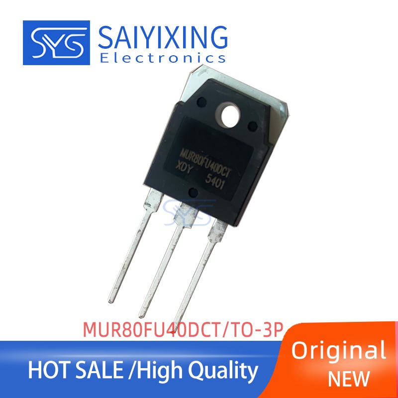4pcs MUR80FU40DCT Original 80A 400V อินเวอร์เตอร์เครื่องเชื่อมทั่วไปใช้ Quick Recovery Diode MUR80FU