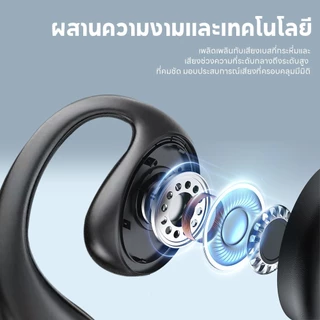 OSCROP TWS-S301 ชุดหูฟังบลูทูธไร้สายหน้าจอสัมผัส Bluetooth 5.4 ไมโครโฟนในตัว จับคู่เร็วหูฟัง เสียงดี【 1 ปี】