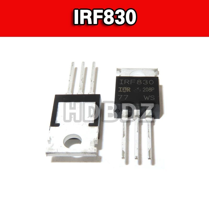 5pcs IRF830 IRF830PBF TO220 MOS Field Effect Tube Triode 4.5A 500V IC