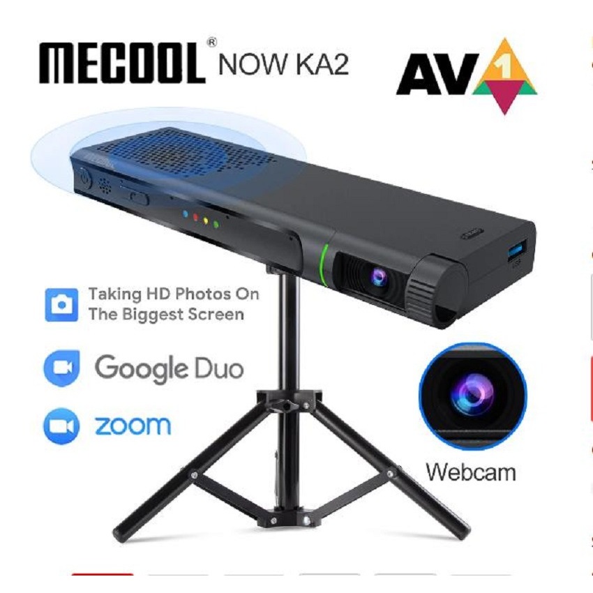 MECOOL KA2 โทรศัพท์วิดีโอ S905X4 1080P HD กล้อง Android TV รุ่น TVBOX4G64G