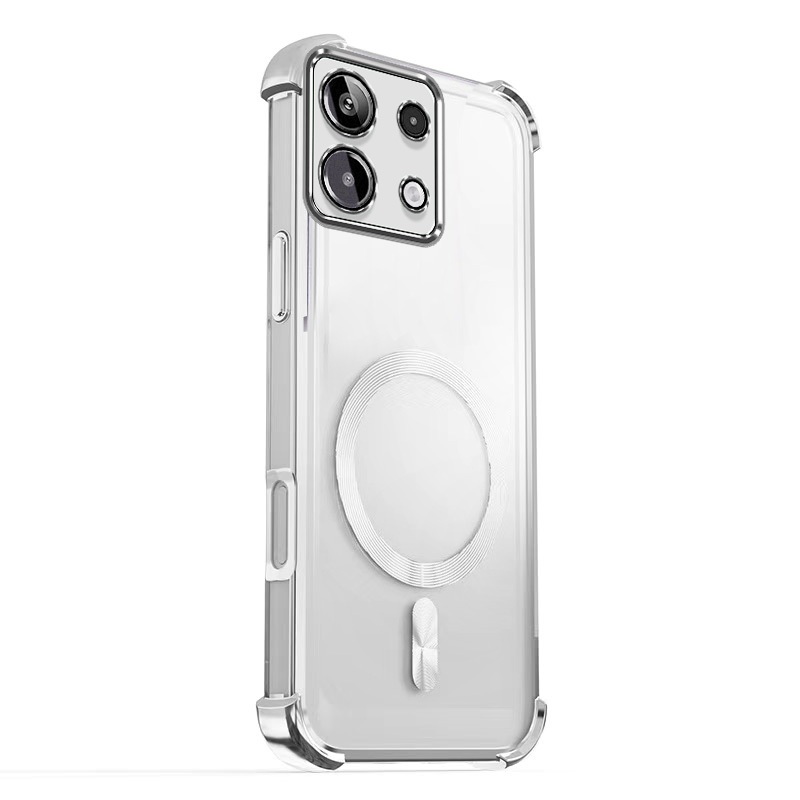 สําหรับ OPPO Reno 16 FS 16F Reno16 F Pro 5G 2026 เคสโทรศัพท์สี่มุม Anti Drop, โปร่งใสสูง, แม่เหล็กดูด, เปลือก, ความร้อน Dissepation ปลอก
