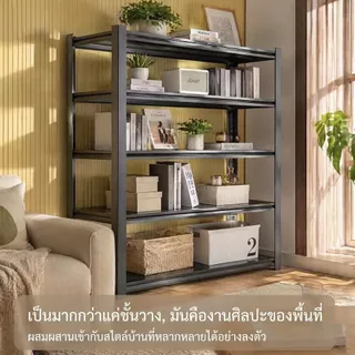 ชั้นวางเหล็กหนัก Heavy Duty Rack รับน้ำหนัก 1200กก ชั้นวางโกดัง วางสินค้า ประกอบง่าย แข็งแรง ทนทาน 3-6 ชั้น