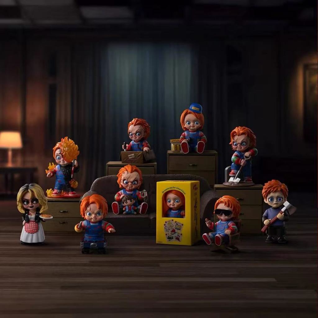 [พร้อมส่ง] POPMART Chucky Child's Play Series กล่องสุ่ม Blind Box Figure ของสะสม