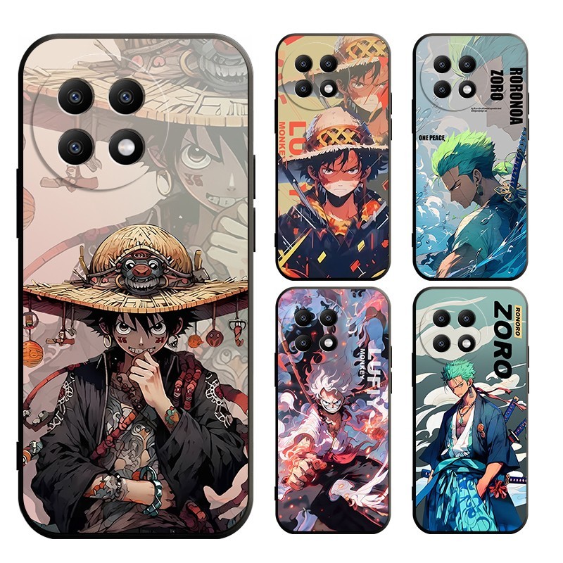 สําหรับ OnePlus 12 1+12 1+11 1+10 10T 9 8 8T 5G PRO One Piece Zoro Luffyปลอกนุ่มกรณี