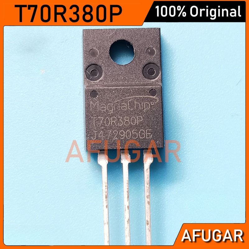10PCS T70R380P Original TO-220F MMFT70R380P TO220F 11A/750V N-Channel MOSFET ทรานซิสเตอร์ใหม่ IC