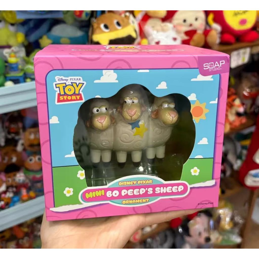 สบู่ STUDIO Toy Story Shepherdess สามแกะเครื่องประดับแม่เหล็กของเล่นอินเทรนด์เดสก์ท็อป Merchanded ของขวัญวันเกิด