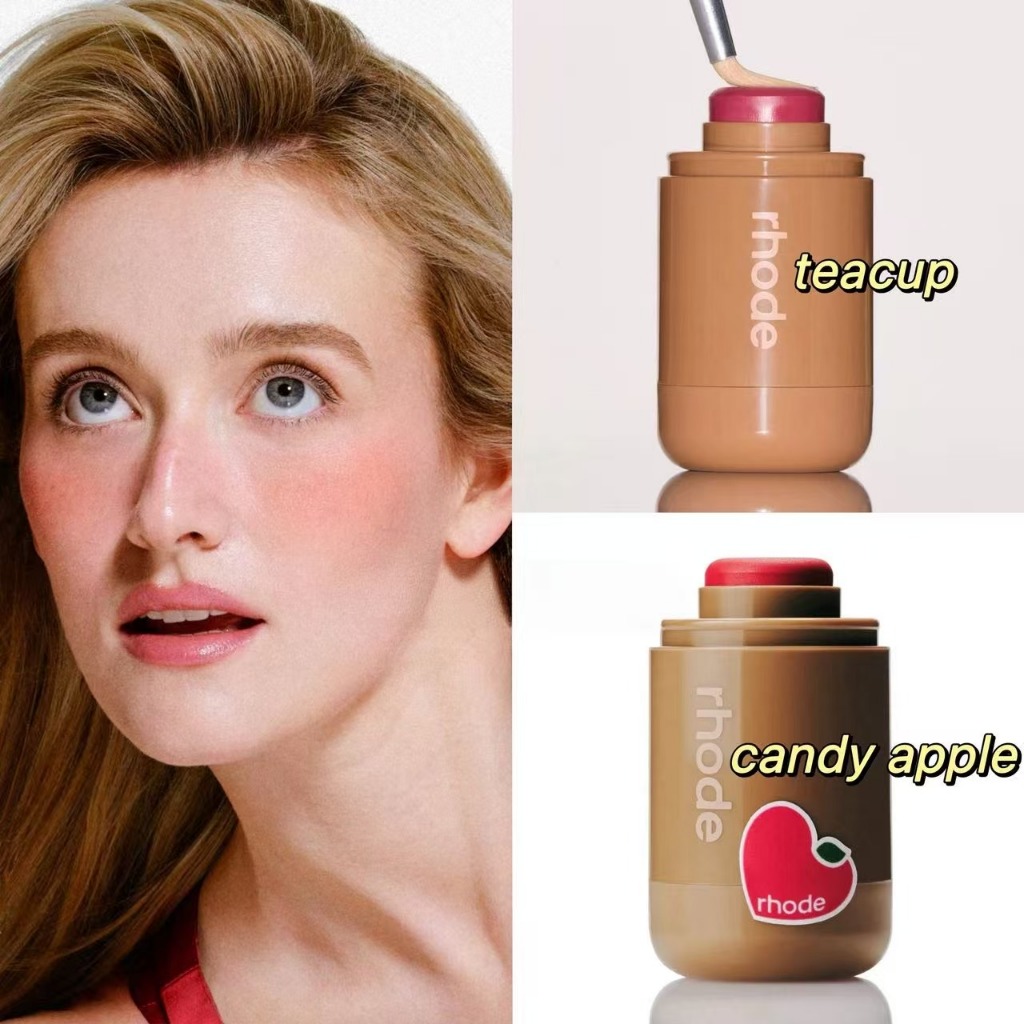 ใหม่ Rhode Pocket Blush สําหรับฤดูใบไม้ผลิ - ถ้วยน้ําชา / Candy Apple