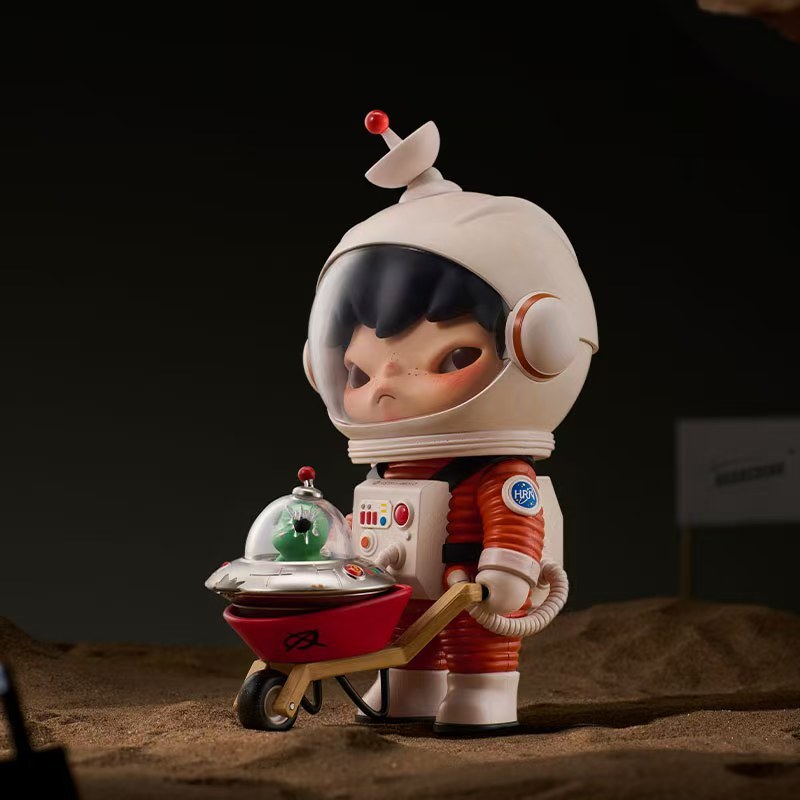 P POPMART Hirono Hirono Hirono กําลังมองหาของขวัญเครื่องประดับของเล่นเอเลี่ยน