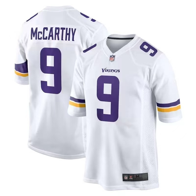 เสื้อรักบี้ NFL Jersey Minnesota Vikings Minnesota Vikings 9 #Mccarthy