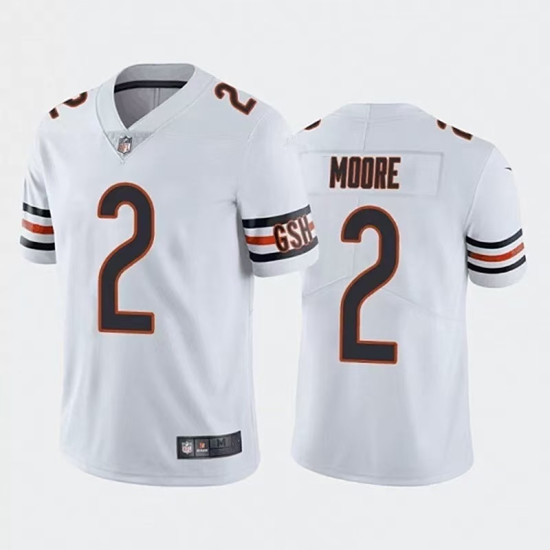 เสื้อรักบี้ NFL Jersey Chicago Bears Chicago Bears 2 #Moore
