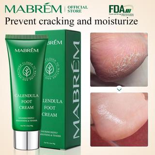 MABREM Foot Treatment Cream Anti Cracking Moisturizing Foot Care Anti Dry Calendula Olive Repair
