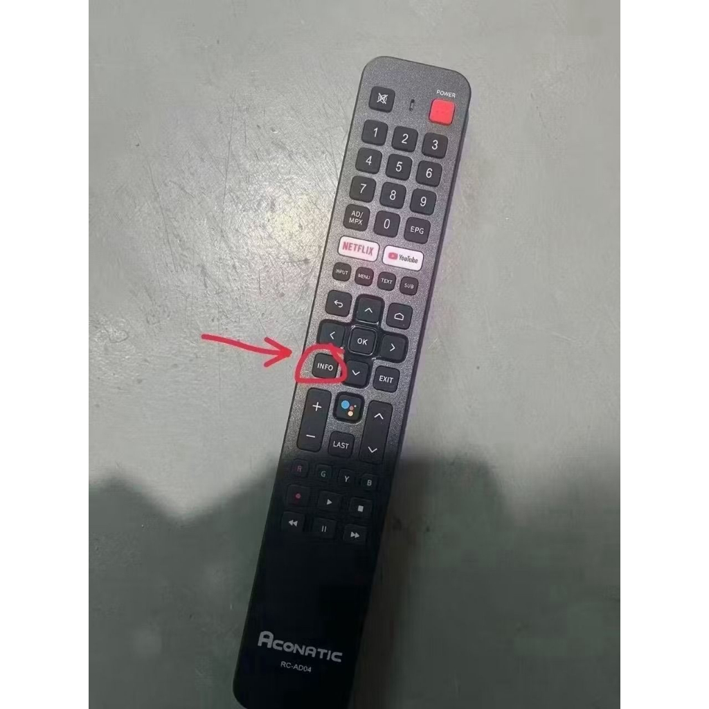 สําหรับเปลี่ยน RC-AD04 32hs100an 43hs100an 50us100an 55us100an 65us100an 55us300anhdtv Android TV