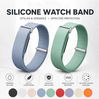 สําหรับ Google Fitbit Air ซิลิโคน Loop สายคล้องคอกีฬาสร้อยข้อมือเปลี่ยน Smartwatch อุปกรณ์เสริมสําหรับ Google Fitbit Air สายรัด