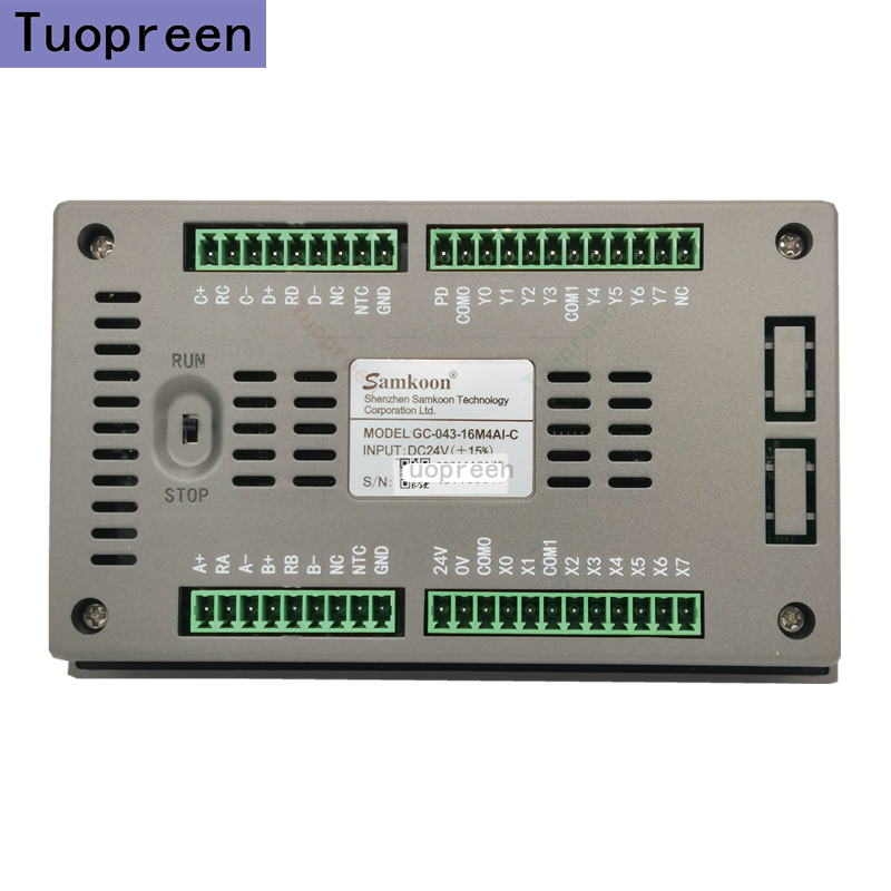 Samkoon HMI+PLC GC-043-16M-C GC-043-16M2AI-C GC-043-16M4AI-C GT-043-16MT GT-043-16MR GT-043-16MR GT-