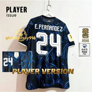 ผู้เล่นฉบับที่อาร์เจนตินาทีมเยือนเสื้อฤดูกาล 26/27 S-2XL #10 มิสซี่