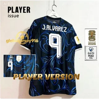 ผู้เล่นฉบับที่อาร์เจนตินาทีมเยือนเสื้อฤดูกาล 26/27 S-2XL #10 มิสซี่
