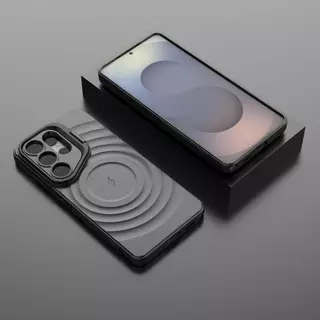 เคสโทรศัพท์เนื้อหยักพร้อมขาตั้งกล้อง,ฝาครอบ TPU แบบนุ่มกันลื่นกันกระแทกเข้ากันได้กับ Samsung Galaxy S26 Ultra, S25 Ultra
