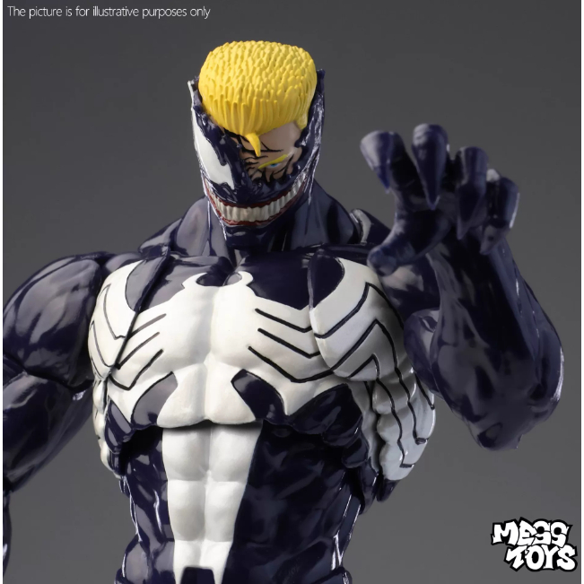 MESS TOYS Venom Fatal Neighbor Venom Suit โมเดลฟิกเกอร์แบบประกบ