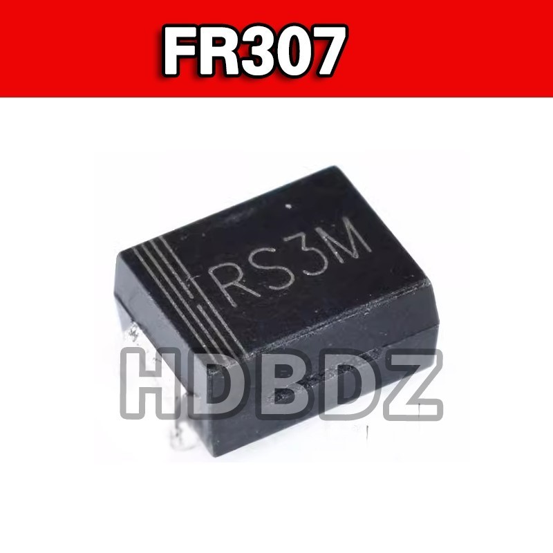20-50pcs FR307 FR107 FR207 FR104  FR105  SMD  Shoteki ไดโอด IC
