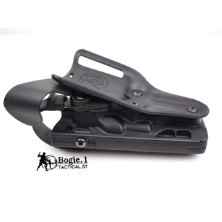 Bogie1 ซองโพลิเมอร์ ปิดศูนย์หลัง รุ่น Glock19 Level 3 สีดำ