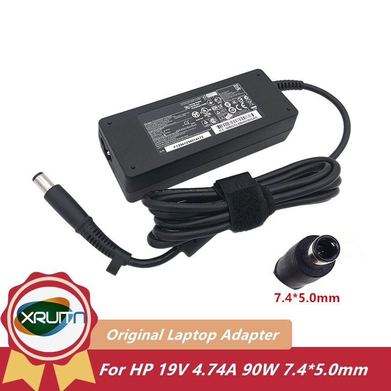 สําหรับ HP Compaq CQ35 CQ40 CQ42 CQ43 CQ45 19V 4.74A (90W) โน้ตบุ๊ค AC อะแดปเตอร์ชาร์จ 7.4 x 5.0 มม.