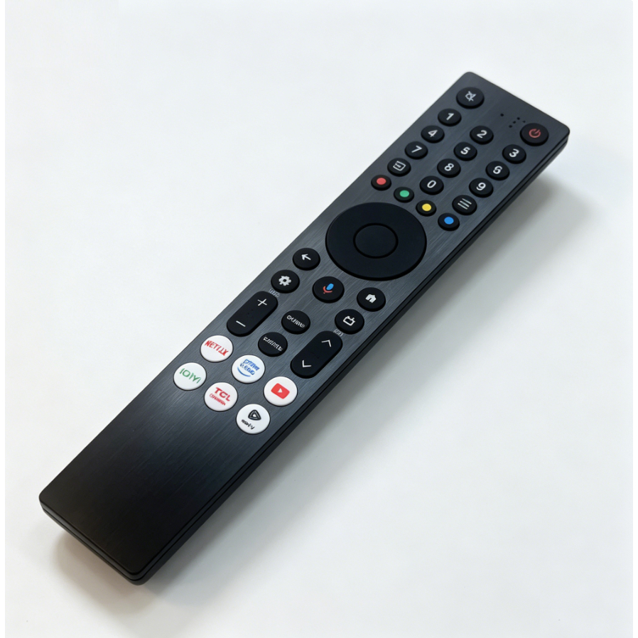 RC833A FMB3 เสียงบลูทูธรีโมทคอนโทรลสําหรับ 2025 TCL 55Q6C Google สมาร์ททีวี, เสียง Command พร้อม Net