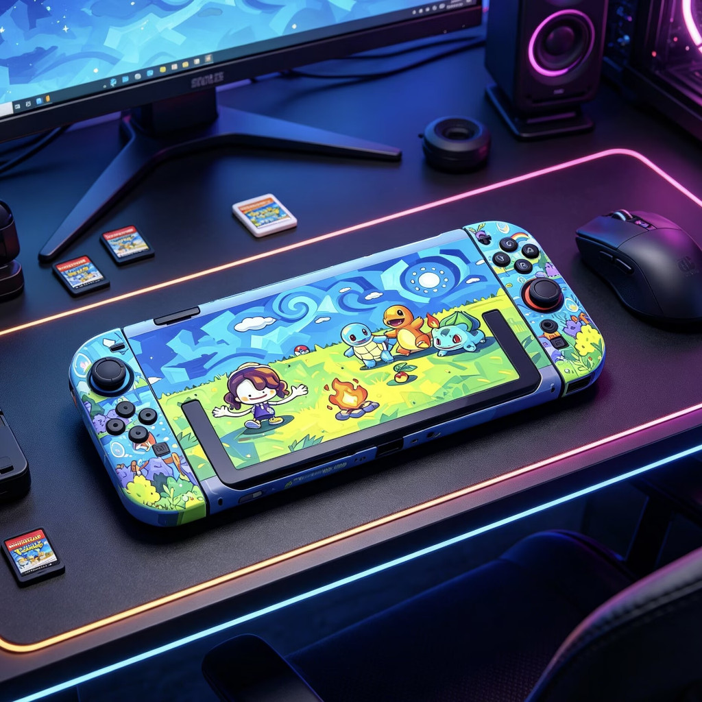 เคสแข็งป้องกัน Pokemon Ditto Pokopia สําหรับ Nintendo รูปที่ 4