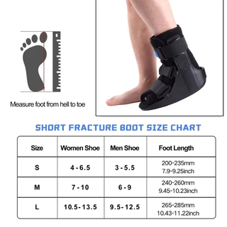 【Local Warehouse+COD】Adjustable Air Walking Fracture Boot – Inflatable Orthopedic Walker for Ankle Sprain Achilles Rupture Stable Fractures Post-Op Support (Left/Right Fit)