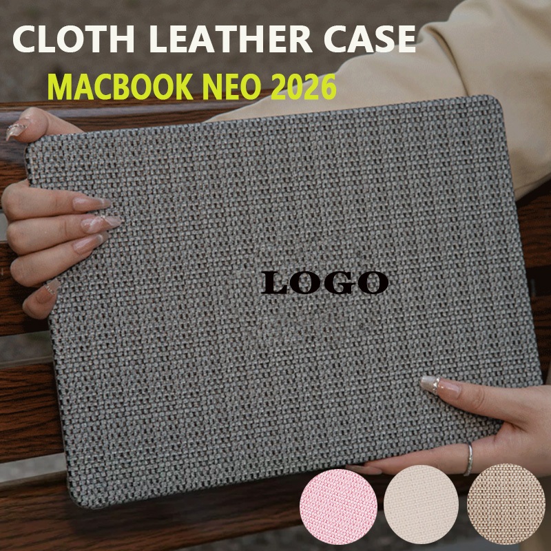 เคสหนัง PU แข็ง ผิวด้าน ไม่มีคีย์บอร์ด สําหรับ Macbook Neo 13 A3404 air 2023 15 นิ้ว M2 M1 Pro 13 14 นิ้ว M1 M2 M3 M4 M5