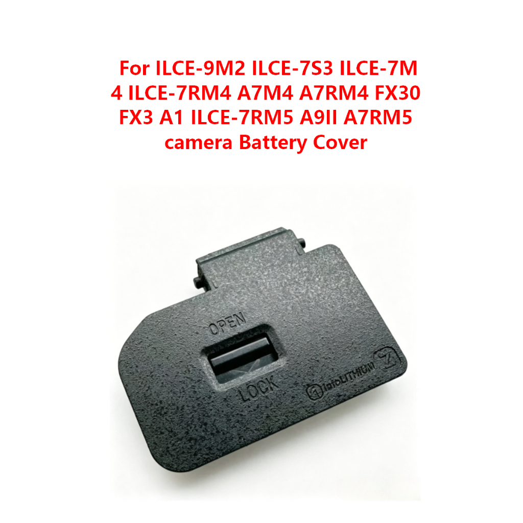 สําหรับ Sony ILCE-9M2 ILCE-7S3/7M4/7RM4 A7RM4 FX30 FX3 A1 ILCE-7RM5 A9II A7RM5 ฝาครอบแบตเตอรี่กล้อง