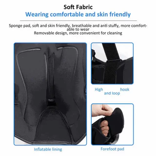 【Local Warehouse+COD】Adjustable Air Walking Fracture Boot – Inflatable Orthopedic Walker for Ankle Sprain Achilles Rupture Stable Fractures Post-Op Support (Left/Right Fit)