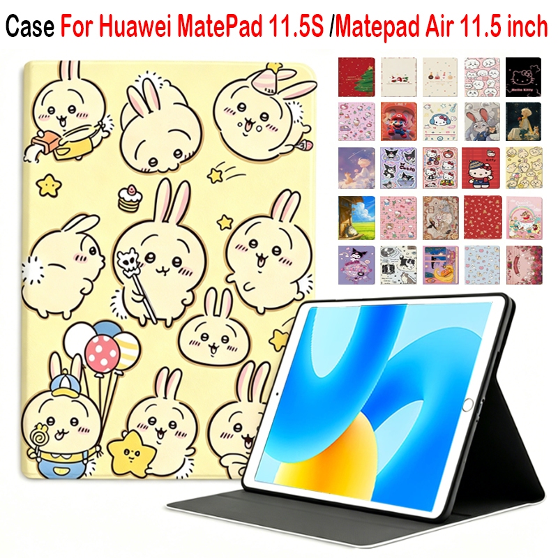 ใหม่น่ารักการ์ตูนแท็บเล็ตสําหรับ Huawei MatePad 11.5S/Matepad Air 11.5 นิ้ว TGR-W09 BTKR-W09 SLG-W10