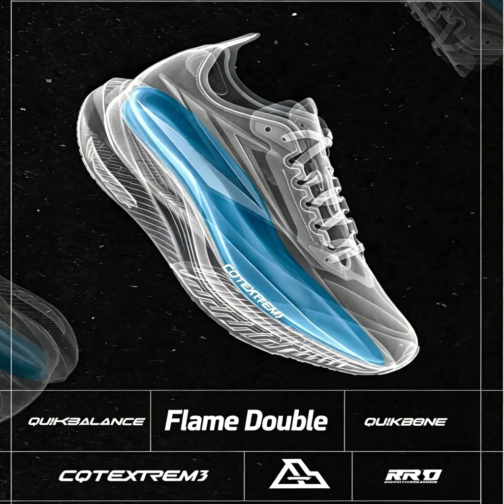 361 ديغريز حذاء سباق Flame Double بألياف الكربون — صورة 6