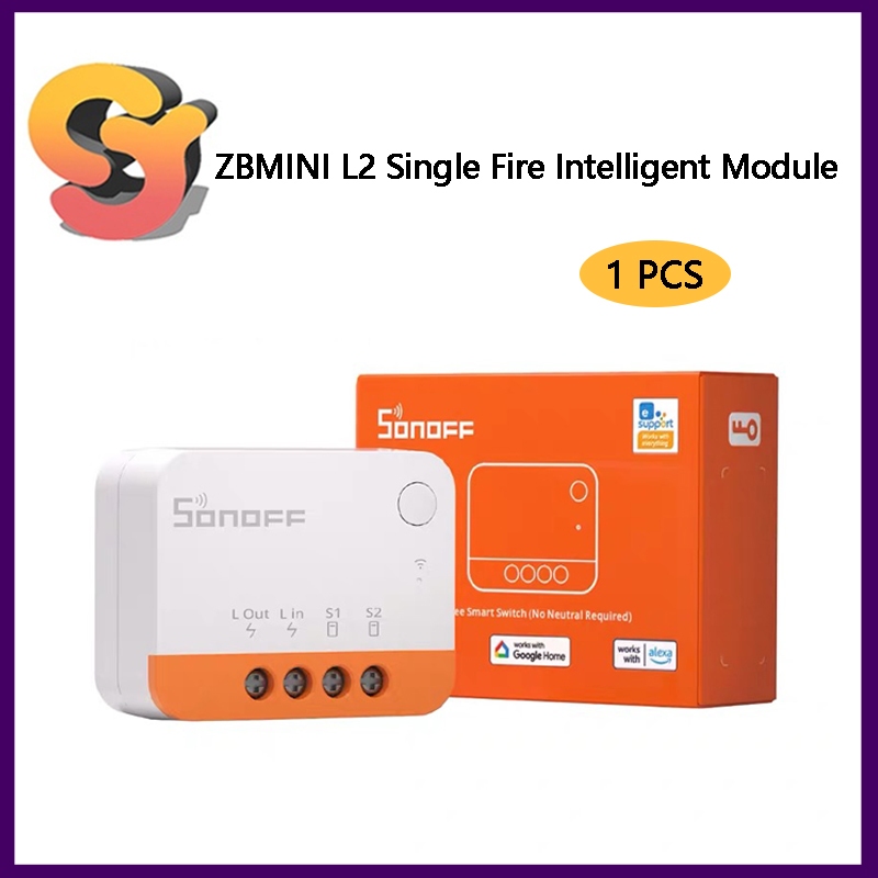 [สต๊อกพร้อม] Sonoff ZBMINI L2 Single Fire สมาร์ทโมดูลสายไฟฟรีโทรศัพท์มือถือรีโมทคอนโทรลการ์ดเครือข่า