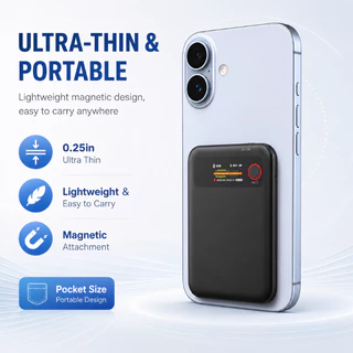 เครื่องบันทึกเสียง AI, ถอดเสียงอัตโนมัติฟรี, ความจุ 64GB, บันทึกการโทร, ถอดเสียงและแปลภาษาแบบเรียลไทม์, ควบคุมผ่านแอป