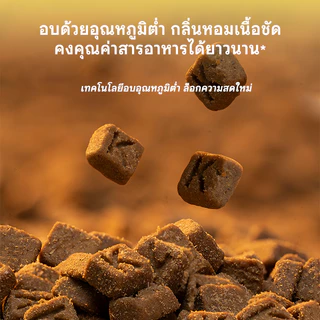 KRS อาหารแมว อาหารแมวอบเม็ดฟรีซดราย โปรตีนจากไก่สูง 45% ขนาด 1กก.+200ก. เหมาะสำหรับแมวอายุ 12 เดือนขึ้นไป