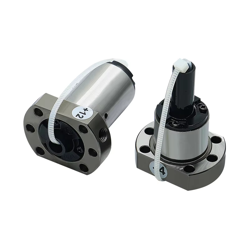 HLTNC SFU1204 SFU1205 SFU1210 Ball Screw Nut – 12 มม. Single Nut ความแม่นยําสูงสําหรับเครื่องพิมพ์ C